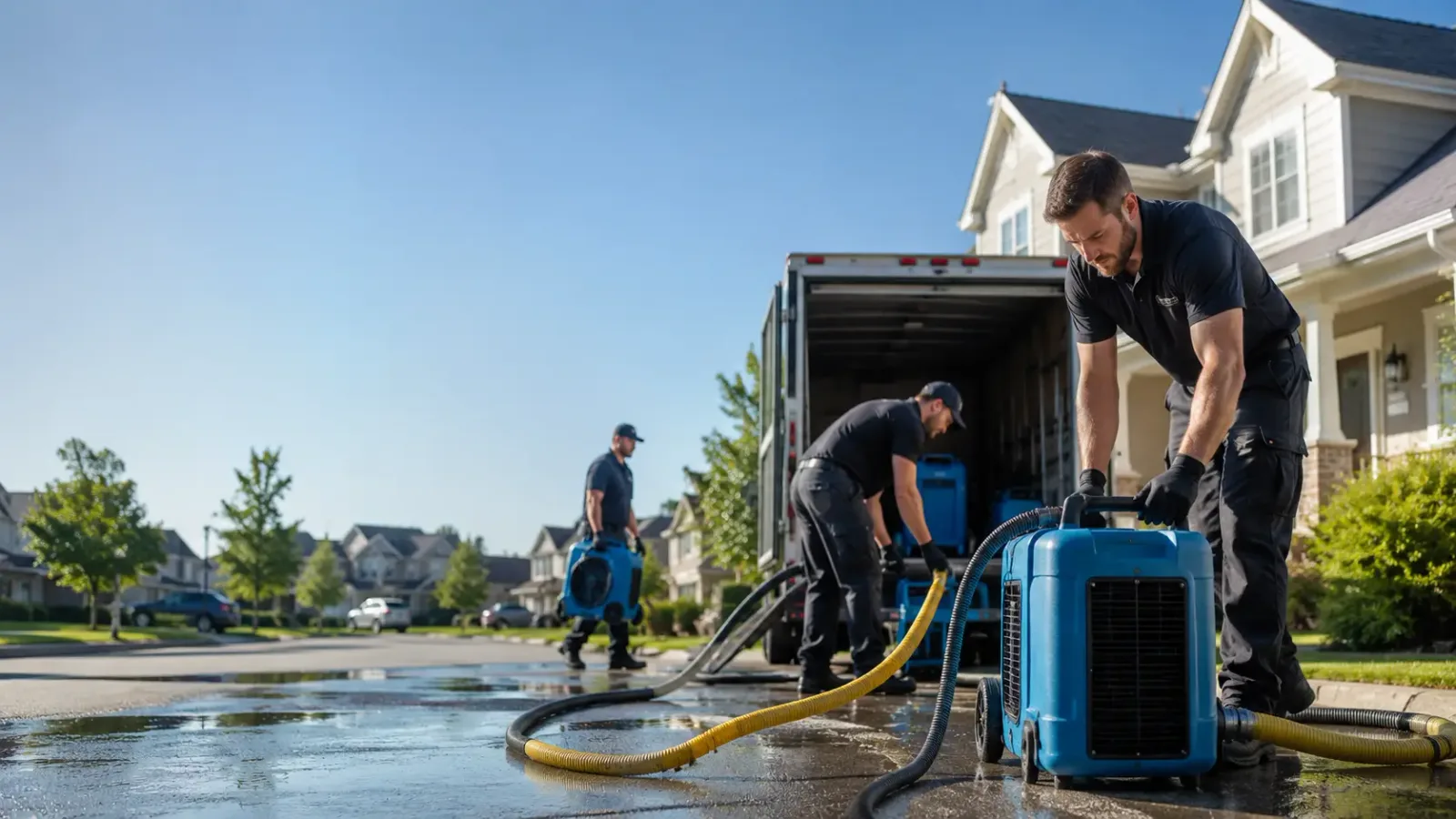 Water Damage Mitigation in England, AR